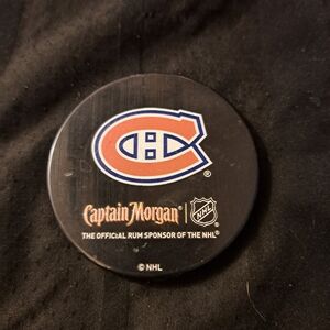 Captain Morgan NHL Hockey Puck Coaster